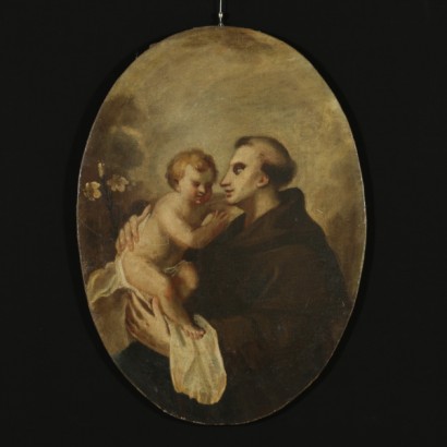 Saint Anthony and the child Jesus