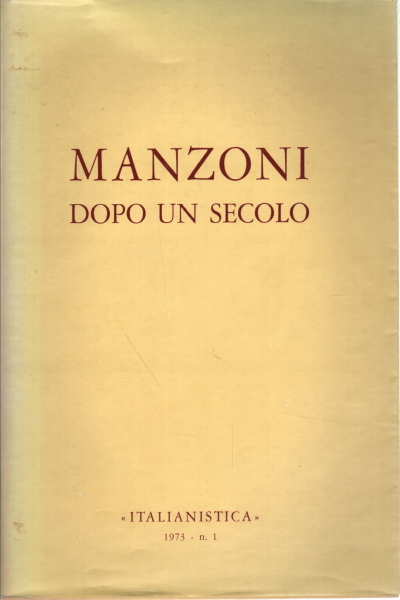 Italian studies-Year II - n.1 January-April 1973, AA.VV.