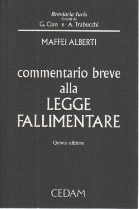Commentario breve alla legge fallimentare