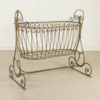 Wrought iron crib