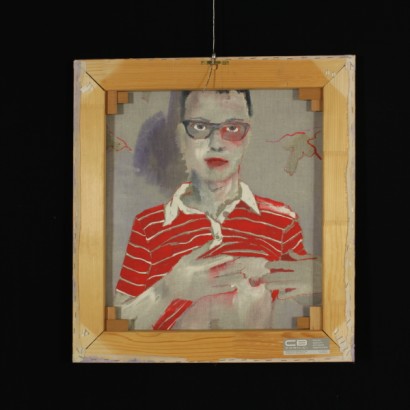 Roberta Savelli (1969), portrait of adolescent