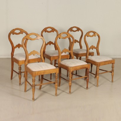 Groupe six chaises