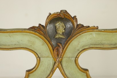 Neoclassical chairs pair-detail