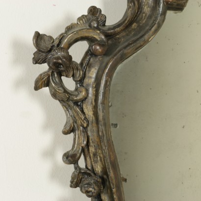 Neapolitan carved mirror-detail