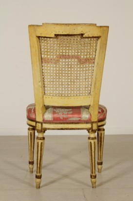 Group four Louis XVI chairs-backrest