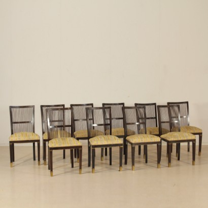 Grupo de doce sillas Paolo Buffa