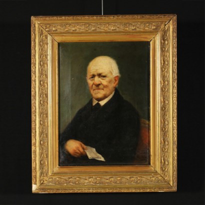Portrait of a man by James Fields