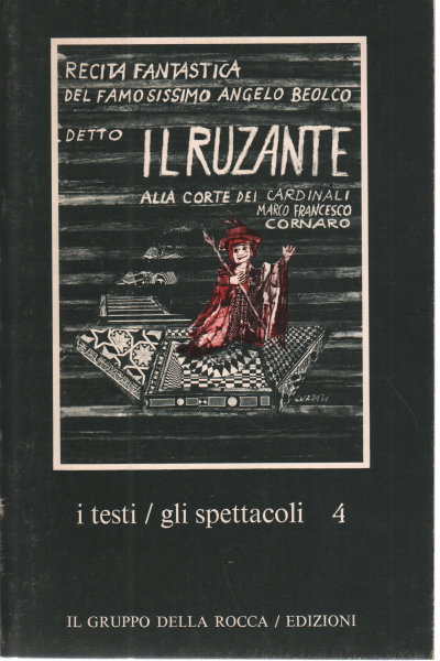 Lit fantastique de la célèbre Angelo Beolco d, Angelo Beolco