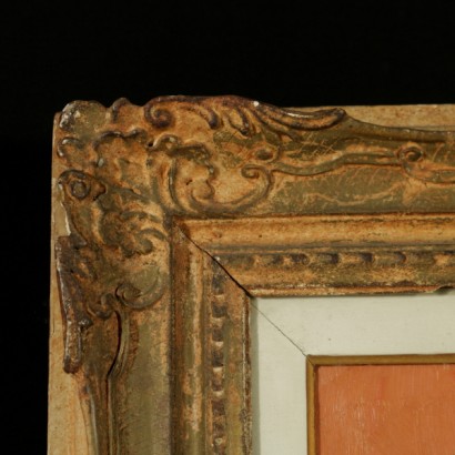 Interno rosso - cornice