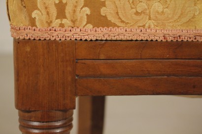 Armchair restoration-detail