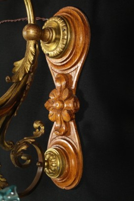 Pair of wall lamps - detail