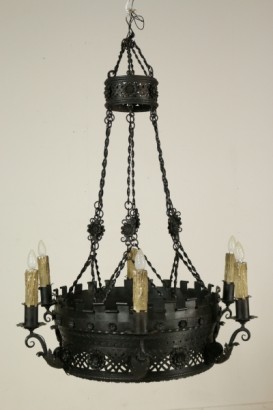 Wrought Iron Chandelier