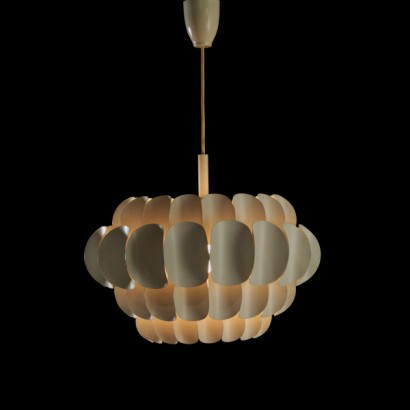 lampada, lampada a soffitto, lampada vintage, lampada di modernariato, modernariato italiano, di mano in mano, vintage italiano, lampada in metallo, lampada anni 70, anni 70