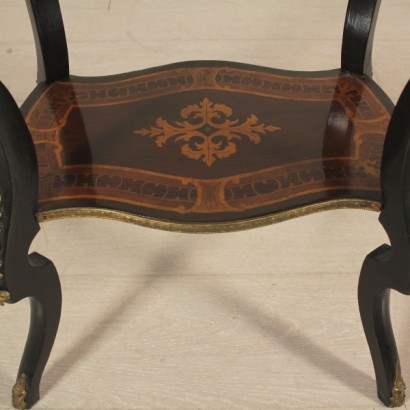 Inlaid planter Napoleon III-detail