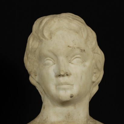 Pair of marble busts