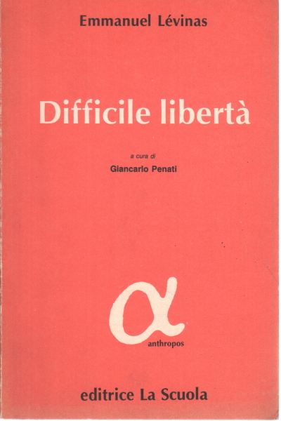 Difficile libertà, Emmanuel Lévinas