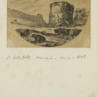 Stefano Della Bella (1610-1664), une paire de gravures
