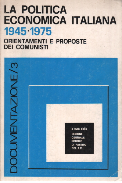 La economía y el italiano de la política económica (1945, s.una.