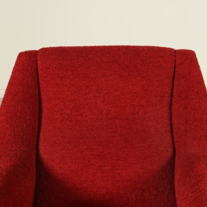 armchair, 50's armchair, 50's, {* $ 0 $ *}, anticonline, 60's armchair, 60's, Italian design, design armchair, Italian design armchair, Italian design, original fabric, brass tip