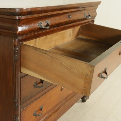 Dresser mediados ' 800-detalle