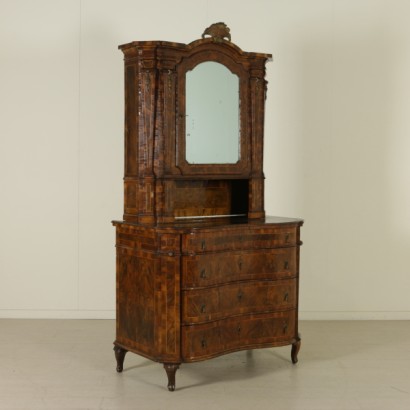 COMMODE baroque avec vitrines