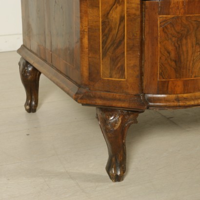 COMMODE baroque avec ascenseur-détail