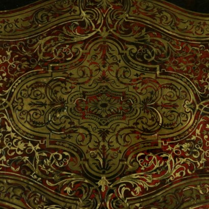 Tischplan Stil Boulle-detail