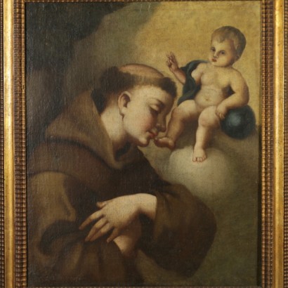 San a Antonio de Padua y el niño Jesús