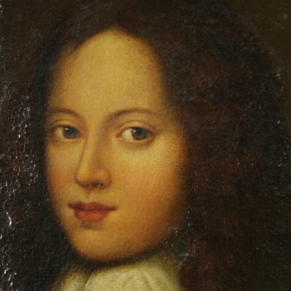 Portrait of young-detail