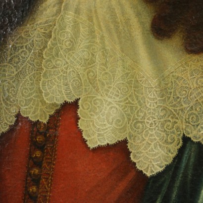 Portrait of young-detail