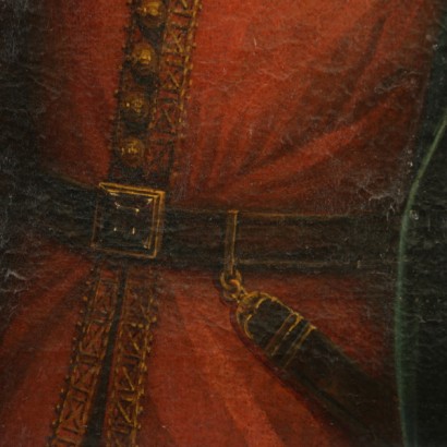 Portrait of young-detail