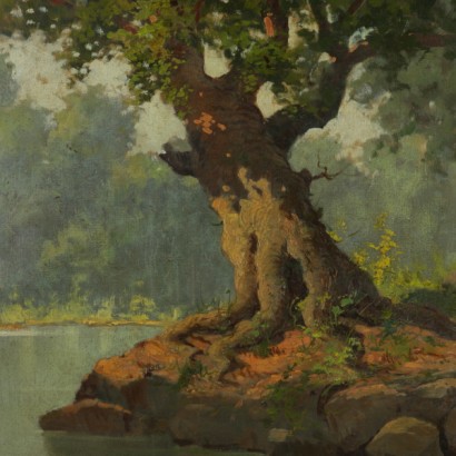 Great river landscape-detail