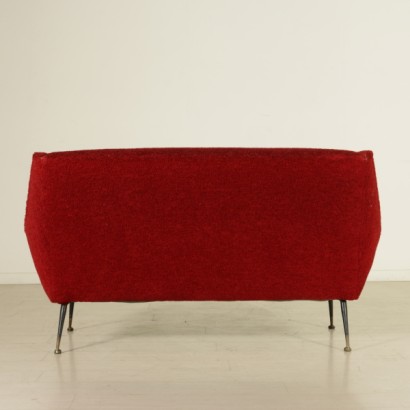 sofá, sofá de diseño, un sofá de diseño italiano, un sofá de 50, sofá de 60, de arte moderno sofá, sofá de la vendimia, diseño italiano, vintage italiano, {* $ 0 $ *}, anticonline, sofá de dos plazas, la tela original, del periodo
