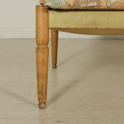 Paolo Buffa style sofa-detail