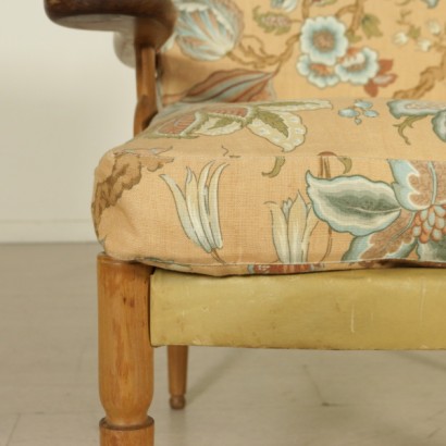 Paolo Buffa style armchair-detail