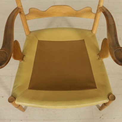 Paolo Buffa style fauteuil-détail