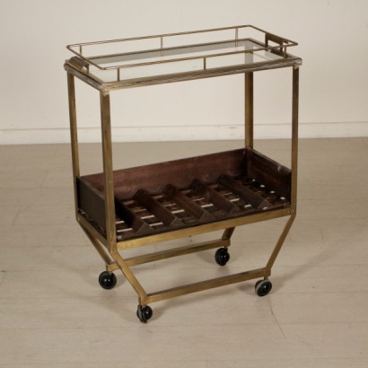 trolley, service trolley, 60's trolley, 60's service trolley, designer trolley, Italian design, vintage trolley, modern antique trolley, {* $ 0 $ *}, anticonline, 60's