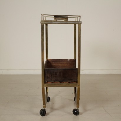 carrello, carrello di servizio, carrello anni 60, carrello di servizio anni 60, carrello di design, design italiano, carrello vintage, carrello modernariato, di mano in mano, anticonline, anni 60