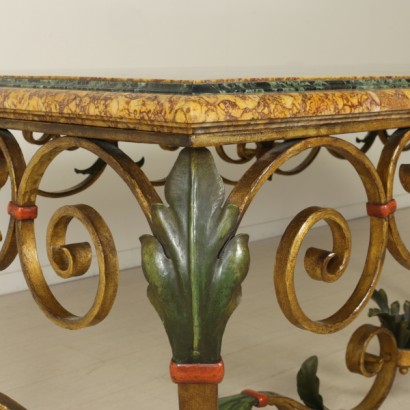 {* $ 0 $ *}, mesa de mármol y escayola, mesa antigua, mesa antigua, mesa de principios del siglo XX, mesa de principios del siglo XX, mesa de principios del siglo XX, mesa de escayola, mesa de estilo barroco, estilo barroco