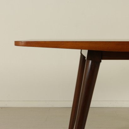 mesa, mesa de diseño, diseño danés, mesa danesa, mesa vintage, mesa de los años 60, mesa de los 60, mesa de teca, {* $ 0 $ *}, anticonline