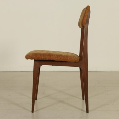 chairs, 60's chairs, 60's, vintage chairs, Italian vintage, Italian design, design chairs, Italian design chairs, teak chairs, velvet upholstery, four chairs, {* $ 0 $ *}, anticonline