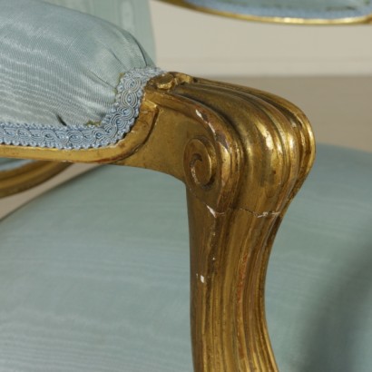 armchairs, pair of armchairs, baroque style armchairs, baroque style, baroque armchairs, 900 armchairs, gilded armchairs, carved armchairs, {* $ 0 $ *}, anticonline, style armchairs