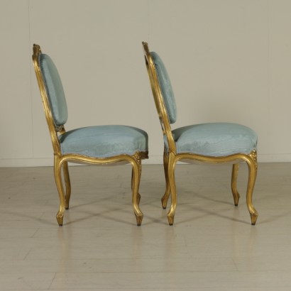 {* $ 0 $ *}, pair of style chairs, style chairs, pair of chairs, baroque chairs, baroque style, gilded chairs, carved chairs, 900 chairs, early 900 chairs, early 900 chairs