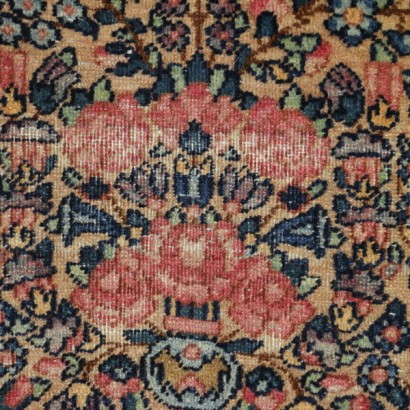 tappeto, tappeto antico, tappeto antiquariato, tappeto iran, tappeto iraniano, tappeto anni 30, tappeto anni 40, tappeto nodo fine, di mano in mano, anticonline, fabbricazione manuale, kasmar