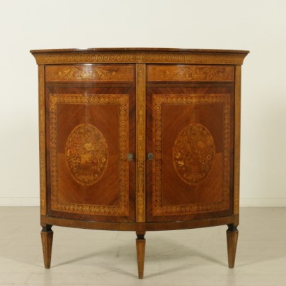 corner cupboard, antique corner cupboard, antique corner cupboard, corner cupboard 900, demilune corner cupboard, corner cupboard with two doors, inlaid corner cupboard, {* $ 0 $ *}, anticonline, teak corner cupboard, rosewood corner cupboard, briar corner cupboard, neoclassical style, neoclassical style corner cupboard