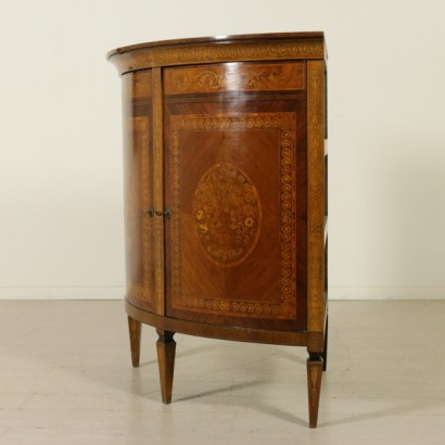 corner cupboard, antique corner cupboard, antique corner cupboard, corner cupboard 900, demilune corner cupboard, corner cupboard with two doors, inlaid corner cupboard, {* $ 0 $ *}, anticonline, teak corner cupboard, rosewood corner cupboard, briar corner cupboard, neoclassical style, neoclassical style corner cupboard