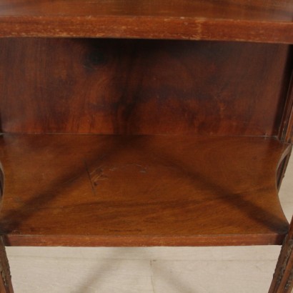 etagere, etagere antica, etagere antiquariato, etagere in mogano, etagere stile neoclassico, stile neoclassico, etagere con piano in marmo, piano in marmo, etagere primi 900, etagere inizi 900, etagere 900, di mano in mano, anticonline