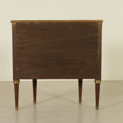 credenza, credenza in stile neoclassico, stile neoclassico, credenza demilune, credenza in mogano, credenza neoclassico, stile neoclassico, credenza 900, credenza primi 900, credenza inizi 900, di mano in mano, anticonline