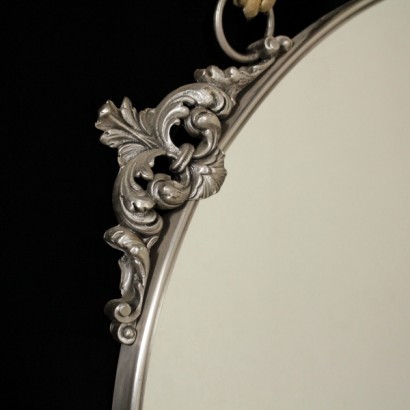 specchio, specchio anni 60, anni 60, specchio vintage, specchio di modernariato, modernariato italiano, vintage italiano, di mano in mano, specchio tondo