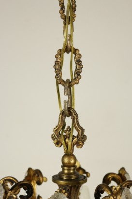 candelabro, candelabro grande, candelabro antiguo, candelabro antiguo, candelabro de bronce, candelabro de bronce dorado, bronce dorado, candelabro 900, candelabro de quince brazos, quince brazos, {* $ 0 $ *}, anticonline